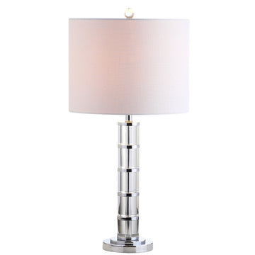 Hailey 26" Crystal LED Table Lamp - JONATHAN Y
